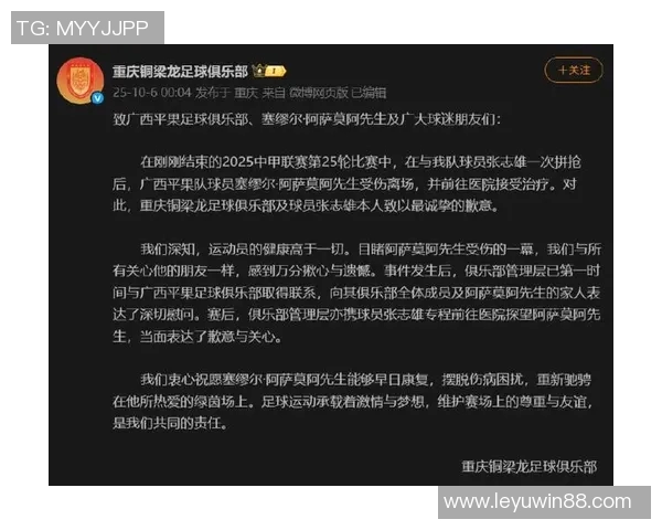 阿萨莫阿受伤责任归咎于广告牌不当设置张志雄并无犯规之嫌